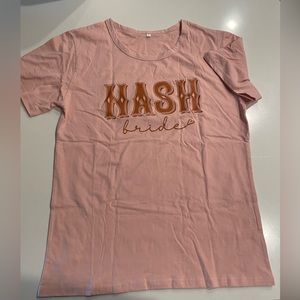 Nash Bride Graphic Tee | Nashville Bachelorette Shirt | Women’s Size L